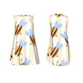 thumbnail image 3 of Bixox A Bee Print Women's Sleeveless A-Line Dress with Pockets, Casual Knee-Length Tank Dress for Summer-3X-Large, 3 of 7