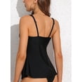 thumbnail image 6 of Sociala Womens Tankini Swimsuits Tops Tummy Control Padded Swim Top Flowy Bathing Suits Tops, 6 of 6