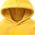 thumbnail image 3 of Bixock Toddler Girls Graphic Hoodies Long Sleeve Tops Crew Neck Pullover Tops Solid Color Print Casual Sweatshirt Warm Soft Windproof Daily Wear Girls Clothings, 3 of 7