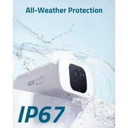 Eufy SoloCam S230 Solar Security Camera S40, 4K UHD, 4-Cam Kit, White, 4-Pack