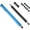 Blue+Black, variant on Antier Stylus Pens for Touch Screens, 2-Pack Touch Pen Tablets Smartphone Styluses with 10 Replaceable Tips