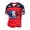Red, variant on 2026 New USA Soccer Jersey Casual Athletic Top for Men, United States Jersey Soccer, Retro Streetwear Football Shirt Short Sleeve V Neck Streetwear Fan Wear for Adult(White, 2XL)