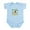 Sky Blue, variant on CafePress - Rockin Robin Body Suit - Baby Light Bodysuit, Size Newborn - 24 Months