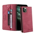 thumbnail image 6 of Wallet Case for iPhone 11 Pro Max Credit Card Holder,  [RFID Blocking] [Shockproof Interior Case] PU Leather Folio Kickstand Magnetic Flip Folding Cover Compatible with iPhone 11 Pro Max,
Red, 6 of 14