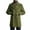 Army Green, variant on Men's Slim Fit Casual Double breasted Mid-length European American Long sleeved Woolen Windbreaker Coat Navy