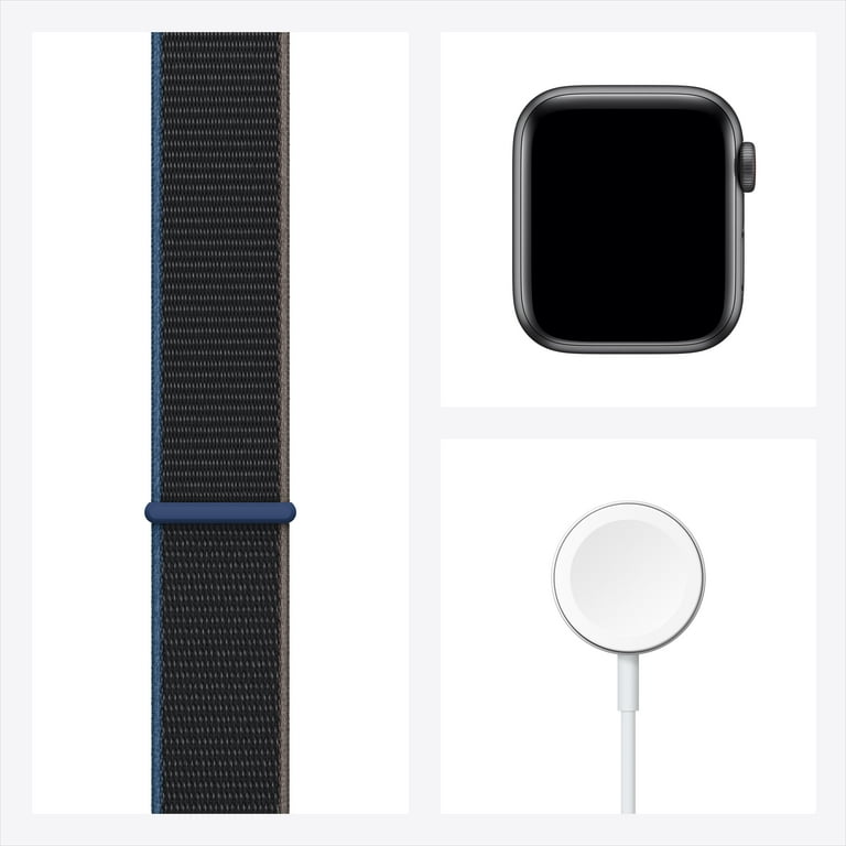 Apple Watch SE GPS, 44mm Space Gray Aluminum Case with Black Apple Watch SE GPS, 44mm Space Gray Aluminum Case with Black