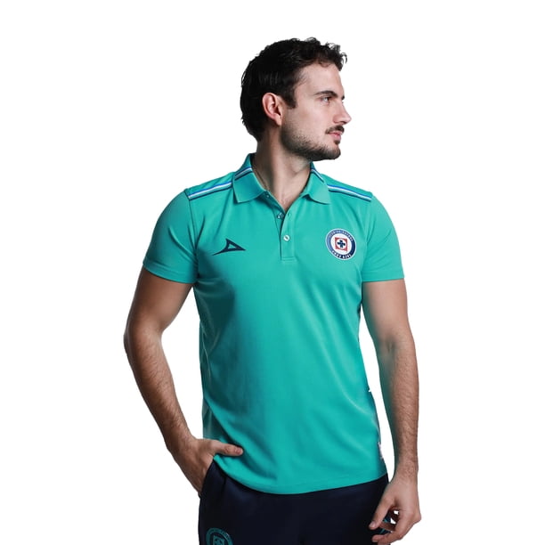 Playera Pirma Tipo Polo Cruz Azul Para Hombre 21408