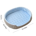 thumbnail image 3 of HomeDm Dog Bed for Medium Small Dogs, Round Washable Sleeping Puppy Bed, Orthopedic Pet Sofa Soft Calming Cat Beds Indoor Cats, Anti-Slip Bottom, 3 of 7