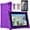 Purple, variant on EpicGadget Case for Amazon Fire 7 inch Tablet (12th Generation, 2022 Released) - Lightweight Protective Shock Proof Kids Friendly Cover Case, Free Fire 7 Screen Protector + 1 Stylus (Black)