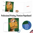 thumbnail image 4 of 1 Jumbo Thank You Greeting Card (8.5 x 11 Inch) - DOG BIG THANKS J2369DTYG, 4 of 7