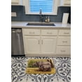 thumbnail image 3 of Carolines Treasures BDBA0306RUG Rhinoceros by Daphne Baxter Machine Washable Memory Foam Mat, 3 of 4