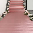 thumbnail image 2 of Efavormart 3ft X 50ft Glitter Wedding Aisle Runner, Non-woven Carpet Runners - Blush - Rose Gold - Perfect for Wedding Ceremony, Party, Event, Bridal Shower, Banquet, and Restaurant Decorations, 2 of 11
