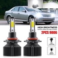 thumbnail image 4 of Pair 4-Side 9006 HB4 LED Headlight Kits High Power Bulbs 6000K Canbus 50W 5000LM, 4 of 6