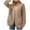 Khaki, variant on Cardigan Sweaters for Women 100% Cotton Button-Down Oversized Knit Outerwear Fall Tops for Women 2025