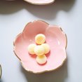 thumbnail image 3 of EeaseCA 2PCS Cherry Blossoms Porcelain Dish Condiment Relish Plate Tableware Dipping Seasoning Sauce Dish Side Dish Plate Mini Bowl Random Color, 3 of 7