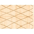 thumbnail image 1 of Ahgly Company Indoor Rectangle Solid Orange Modern Area Rugs, 8' x 10', 1 of 4