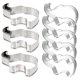 thumbnail image 5 of 8 cortadores de galletas de elefante de acero inoxidable, moldes para galletas de animales, moldes DIY, 5 of 8