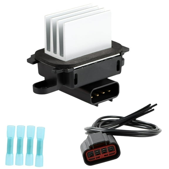 HVAC Blower Motor Resistor Control Module Fit for Ford Expedition F-150  Lincoln Navigator Replace#: BL3Z-19E624 -with WPT688 Wire Harness