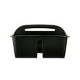 thumbnail image 4 of Storex Small Plastic Caddy, Rectangular Desktop Craft and Hobby Organizer, 8.75’’ x 7.67’’ x 4.44’’, Black, 4 of 7
