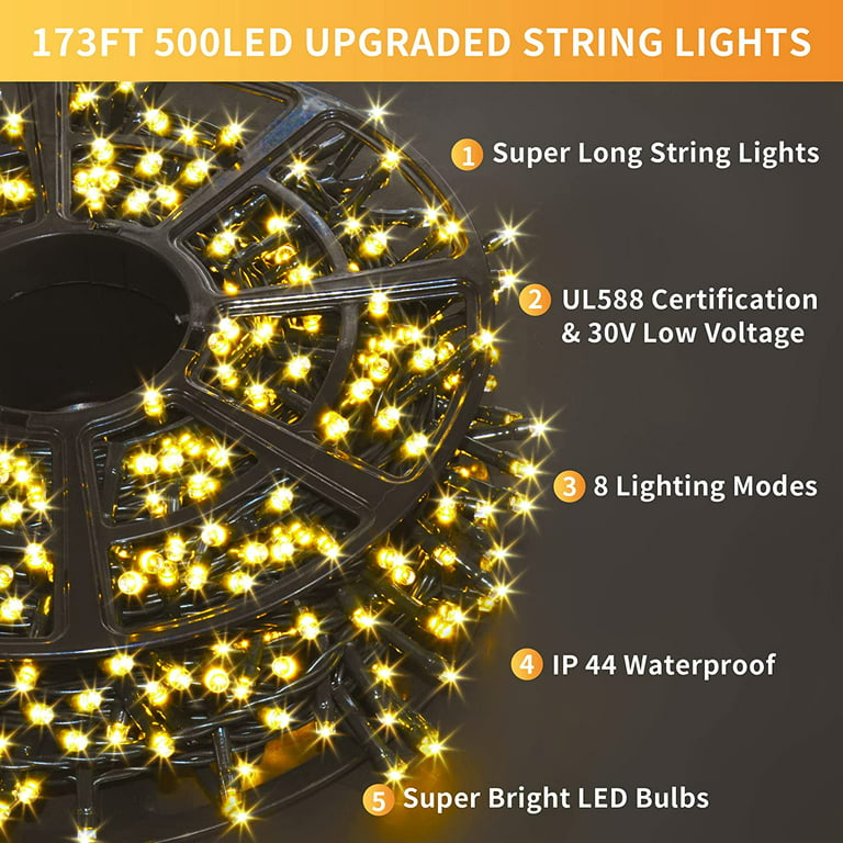 500 LED 50M Fairy Lights Indoor & Outdoor – Super Led Lights