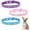 Purple, Pink, Blue, variant on Mumup 3Pack Small Dog Collars Bling Puppy Collars Diamond Pet Collars PU Leather Sparkly Rhinestone Glitter Adjustable Jewelry Neck Collars for Small Pet