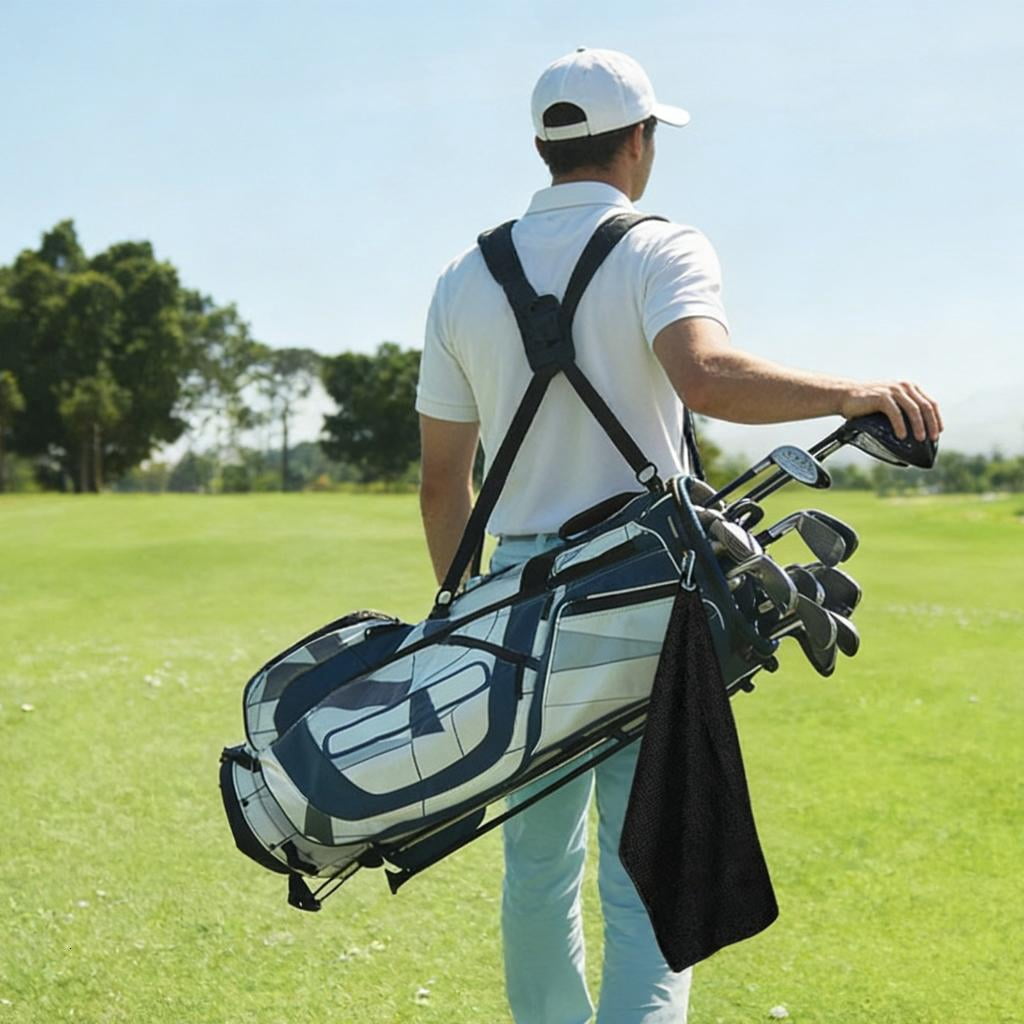 Yihuala Soft Comfortable Golf Towel Polyester Fabric for Sensitive Users During Golf