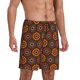 thumbnail image 2 of Fotbe 60s and 70s Aesthetic1 Pantalones Cortos de Pijama para Hombre, Ropa de Dormir, Pantalones de Pijama Cortos para Hombre-XX-Large, 2 of 6