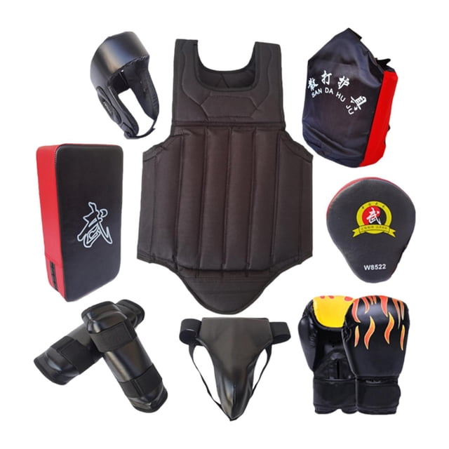 Equipo de protección para Taekwondo, protección completa para objetivo de boxeo, Protector corporal para agarre, entrenamiento de Sparring, Mma Sanda, L