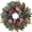 03-purple Blue, variant on 24 Inch Spring Wreaths for Front Door Decor, Spring Front Door Wreath with Pink&Purple Peony Floral and Vintage Blue Hydrangea Flower for Wedding or Indoor&Outdoor Wreath Decoration