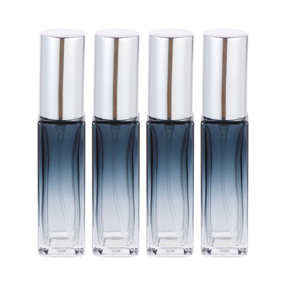 4Pcs Refillable Perfume Spray Bottles Cosmetics Bottles Empty Glass Spray Bottles