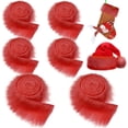 thumbnail image 6 of Shaggy Plush Fabric Precut Strips Plush Fabric Fuzzy Craft For Beard Hair Cosplay Decoration, 6 of 9