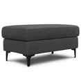 thumbnail image 5 of Simpli Home Ava Ottoman in Tightly Woven Performance Fabric , Assembled, 5 of 10