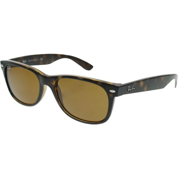 Ray-Ban Lunettes de Soleil Écaille de Tortue pour Hommes New Wayfarer RB2132-710-55