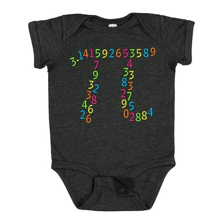 

Inktastic Pi Numbers in Pi Symbol for Pi Day Gift Baby Boy or Baby Girl Bodysuit