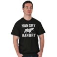 thumbnail image 5 of Unicorns Short Sleeve T-Shirt Tees Tshirts Hangry Hungry Hippos Save Chubby, 5 of 6