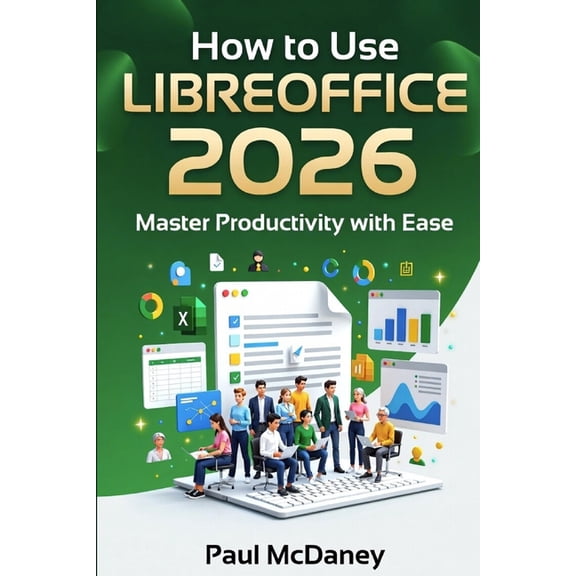 How to Use LibreOffice 2026: The Complete Step-by-Step Guide for Students, Professionals, and Seniors to Master Word Pro, (Paperback)