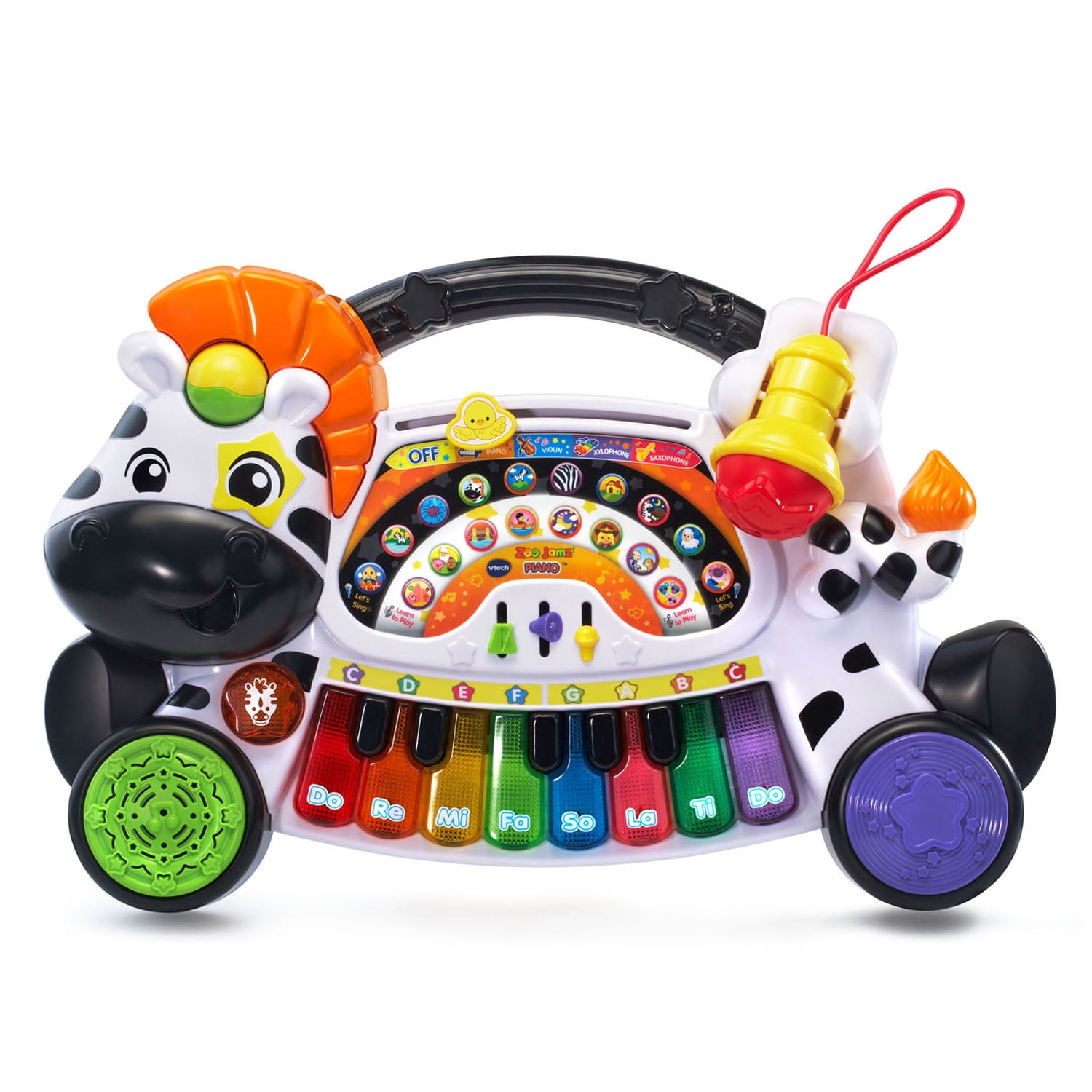vtech piano and microphone