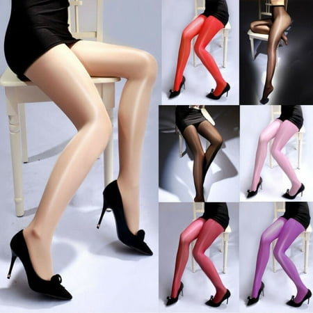 Seductive Greasy Pantyhose for Women High Elasticity Daily & Night