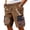 Brown, variant on We The People Script Cargo Shorts with 1776 To 2026 Badge and Relaxed Fit, Awesome For Town Hall Meetings Historical Tours Khaki M