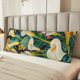 thumbnail image 2 of Balery Tropical Floral Jungle Funda Protectora para Almohada Corporal de Algodón Hipoalergénico con Cierre(55 x 21 pulgadas), Almohadas No Incluidas, 2 of 7