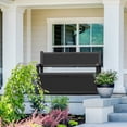 thumbnail image 6 of Nihsuao 80 Gallon Plastic Storage Bench Made of Durable Weatherproof Resin, Deck Box Lockable Storage Compartment for Outdoor Patios & Lawns, Black, 6 of 8