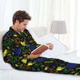 thumbnail image 5 of KLL Game Play Sleepwear Mens Flannel Pajamas,Long Cotton Pj Set, 5 of 7