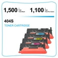 thumbnail image 6 of Cool Toner Compatible Toner Replacement for Samsung CLT-K404S  for SL-C430W SL-C480FW SL-C480W k404 y404 c480 c430 Printer Ink（3 * Black,3 * Cyan,3 * Magenta,3 * Yellow, 12-Pack), 6 of 7