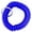 Blue, variant on 100pcs Blue Color Soft Spring Spiral Wrist Coil Elastic Wrist Band Key Ring Chain by OnDepot