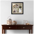 thumbnail image 2 of ArtToFrames Collage Photo Picture Frame with 6 - 3x5" Openings, Framed in Black with Green Whisper and Black Mats (CDM-3926-83), 2 of 8
