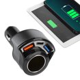 thumbnail image 4 of Voiture 12V 3A Multifonction Allumeur Double USB QC3.0 Rapide Prise de Haute Puissance, 4 of 8