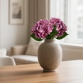 thumbnail image 5 of Hydrangea Artificial Flowers, Faux Hydrangea Flowers, Large Artificial Hydrangea Flowers 3D Realistic Hydrangea Stems Home Wedding Party Table Centerpieces Decoration 1Pcs, 5 of 9