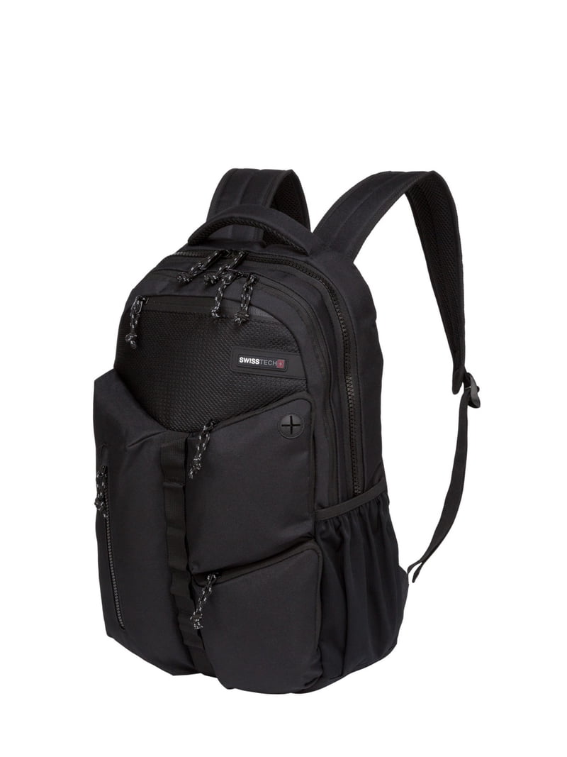 Swiss Tech Appenzell Backpack 25 L, Black, Unisex, Adult, Teen