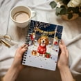 thumbnail image 3 of Happy New Year 2026 Beagle Holiday Balloons Party Snow Spiral Bound Journal Beagles Dog Lover Gifts Idea 5x7in Spiral Notebook - 13018, 3 of 5