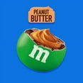 thumbnail image 2 of M&M'S Peanut Butter Milk Chocolate Football Family Size Bulk Candy Bag 17.2 oz - Pack of 2, 2 of 5
